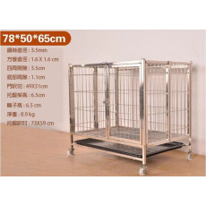 Stainless Steel Foldable Dog Cage 不銹鋼可折疊狗籠78cm